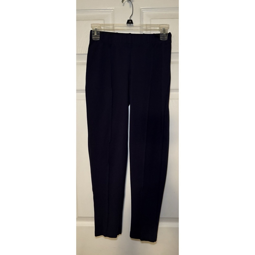 Lilly Pulitzer Women's Black Wool Blend Pleated Travel Pants Size S